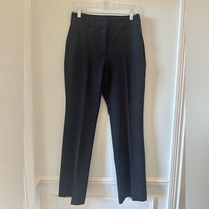 Express Black Straight-Leg Dress Trousers